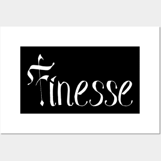 finesse Posters and Art